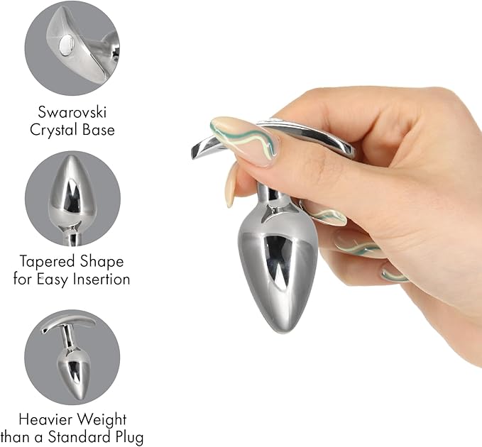 Stain Less Steel Anchor Anal Plug