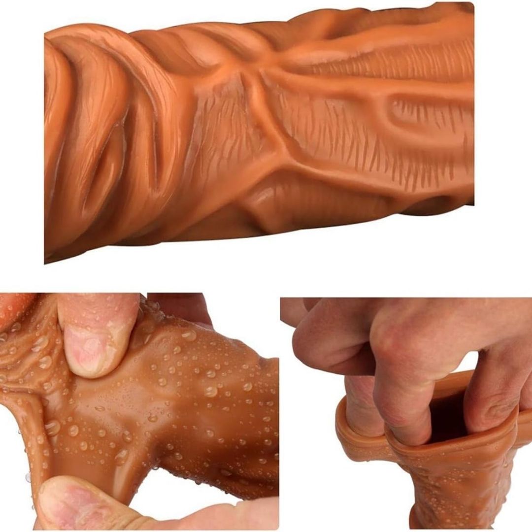 6 Inch realistic penis sleeve