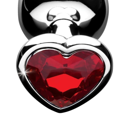 Heart Base Stainless Steel Anal Plug