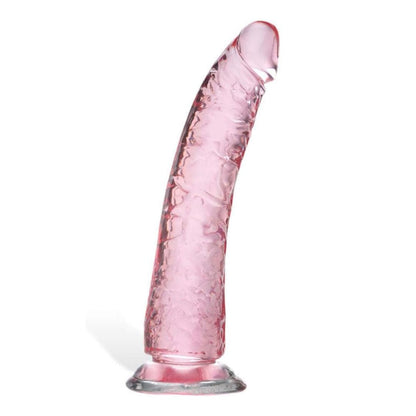 Pink Silicone Suction base 8 Inch Dildo