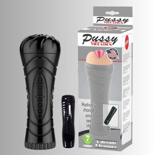 Remote Control Vibrating Masturbator