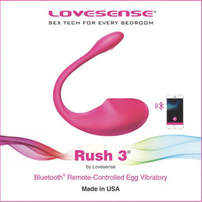Love Rush Vibrator Controlled With Mobile App