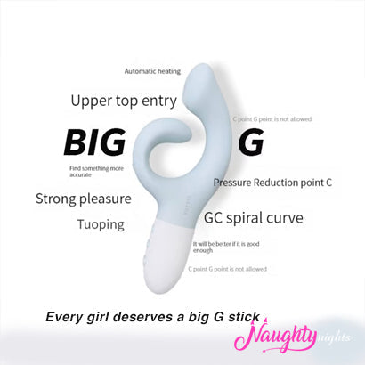 Innovative Dual-Branch G-Spot Vibrator with 5 Modes and Warming Feature