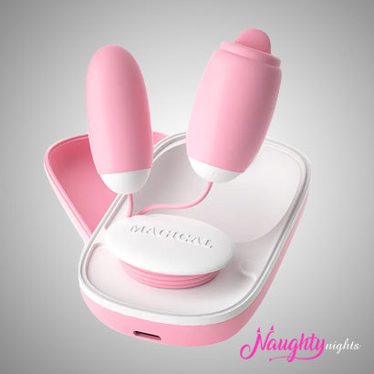 Magic Box 2-in-1 Licker + Egg Vibrator for Ultimate Pleasure